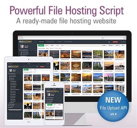 Free php file hosting script
